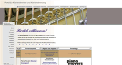 Desktop Screenshot of klavierstimmer.org